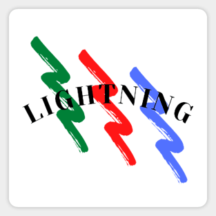 Color Lightning Magnet